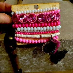 Upcycled bracelet set